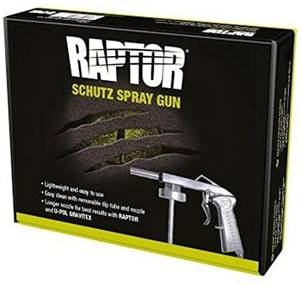 UPO 0726 Standard Application Schutz Spray Gun for Raptor and Gravitex