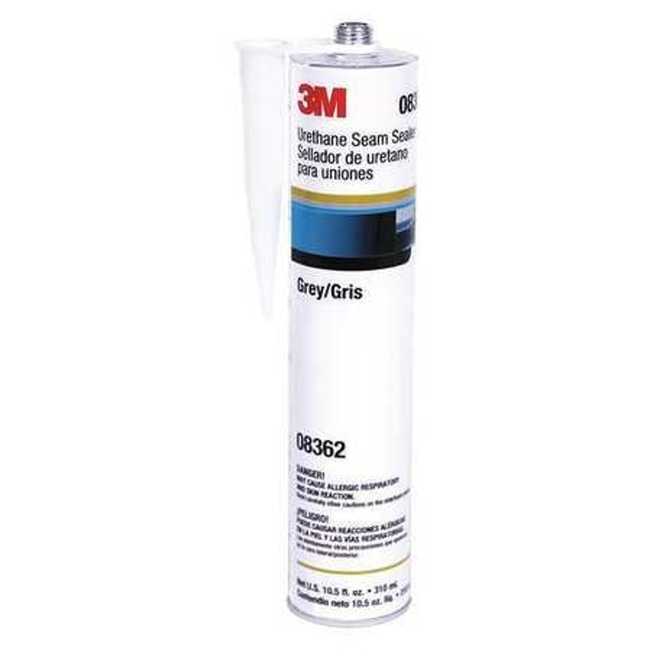 3M 08362 Urethane Seam Sealer Grey Color High Solids Permanently Flexible 310 mL/10.5 fl oz Cartridge