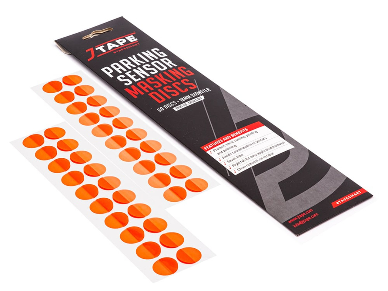 JTAPE 4002.6017 Parking Sensor Masking Discs 18mm (60/pack)