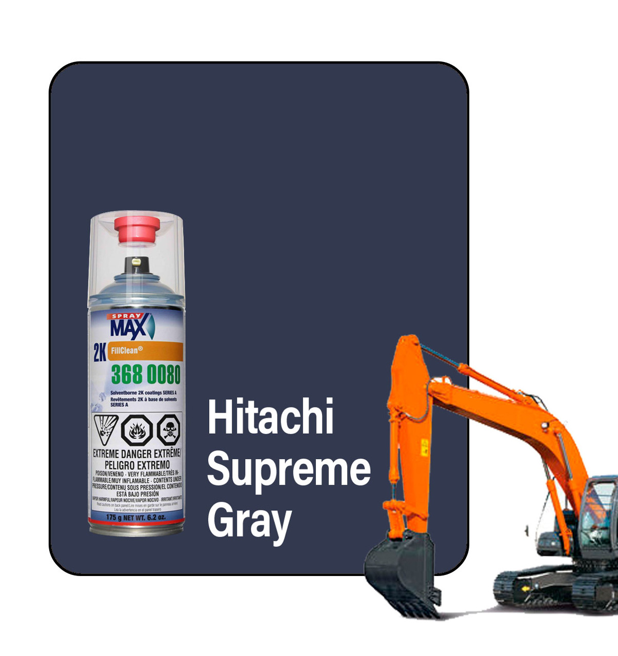ProTouch Hitachi Supreme Gray 2K Spray Touch Up Paint