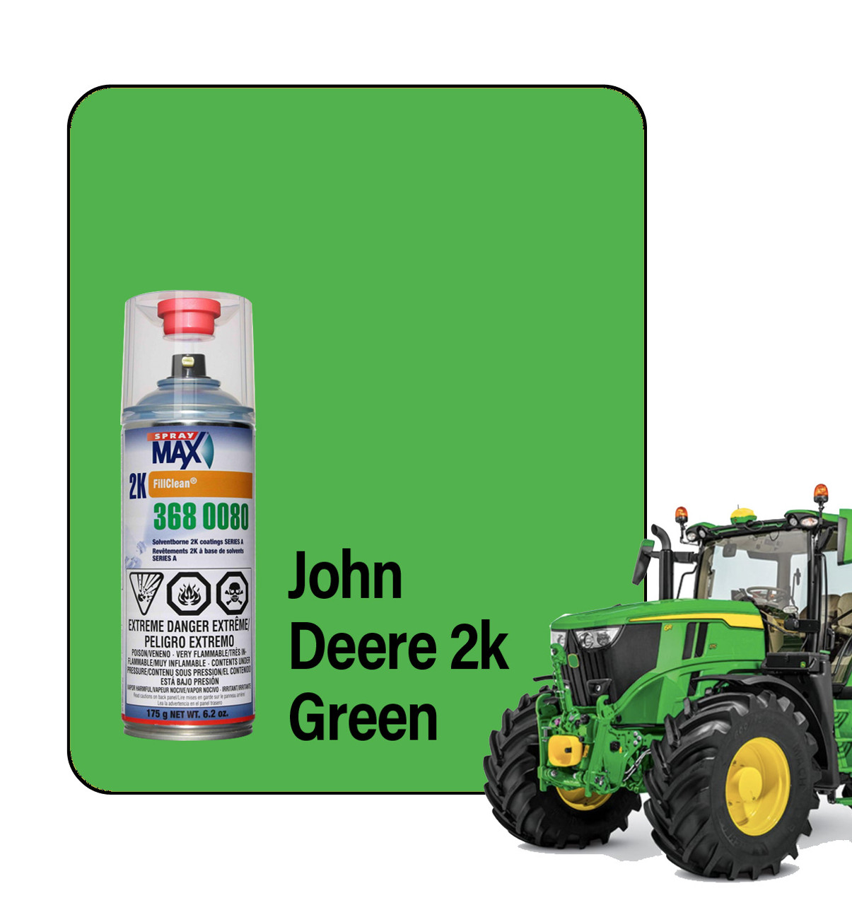 ProTouch John Deere Green 2K Spray Touch Up Paint (OEM Code F9A)