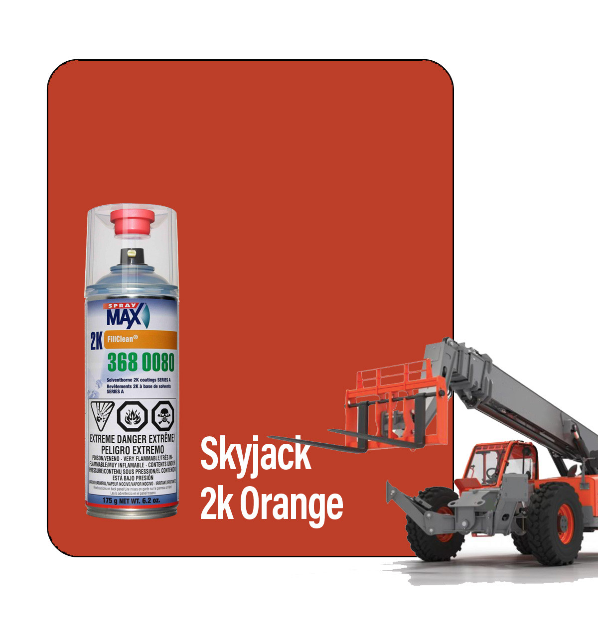 ProTouch Skyjack Orange (18S0913) 2K Touch Up Paint Spray