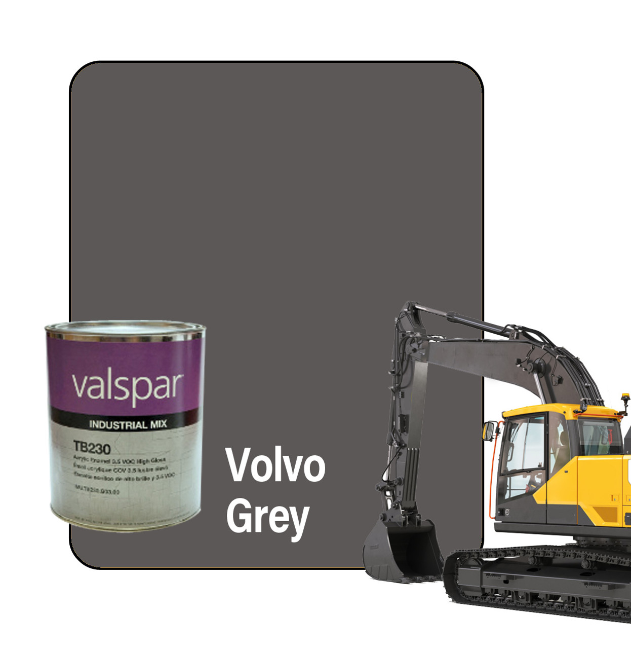 ProTouch Volvo Grey Ready-to-Spray Paint Quart (Valspar TB230 Formula)