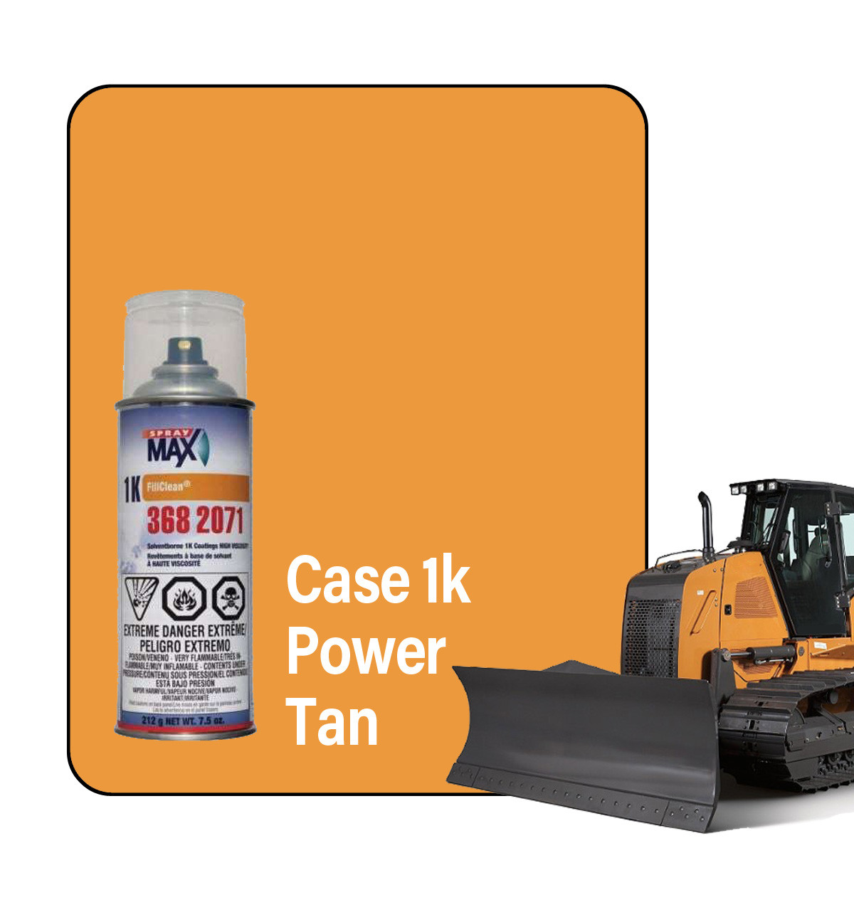 ProTouch Case Power Tan (Orange / D013) 1K Touch Up Paint Spray - Valspar TB230 (3682071)