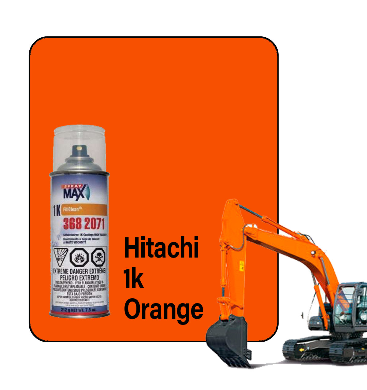 ProTouch Hitachi Orange 74178 1K Touch Up Paint Spray TB230 (3682071)