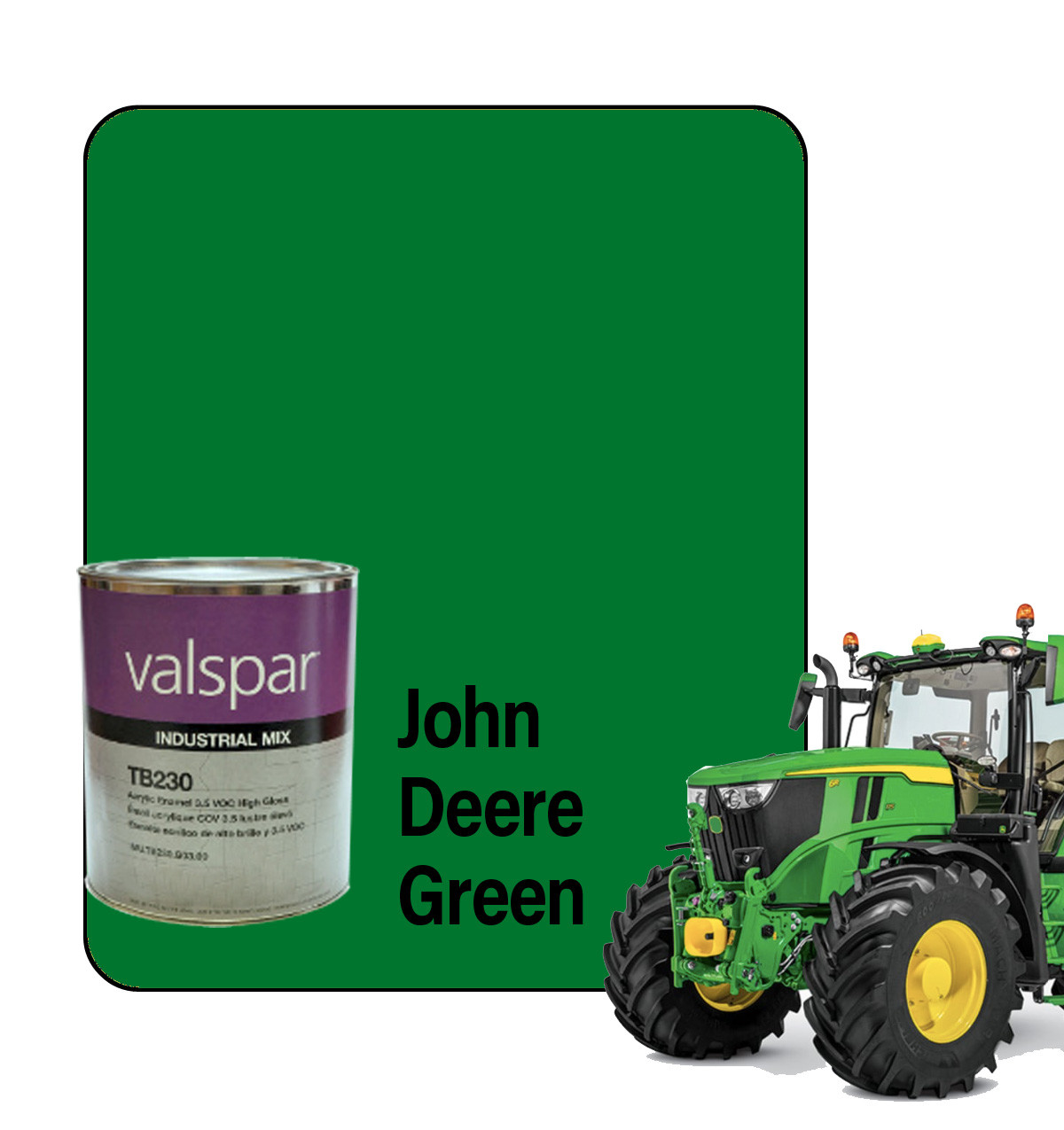 ProTouch Quart John Deere Green OEM Code F9A Ready-to-Spray - TB230