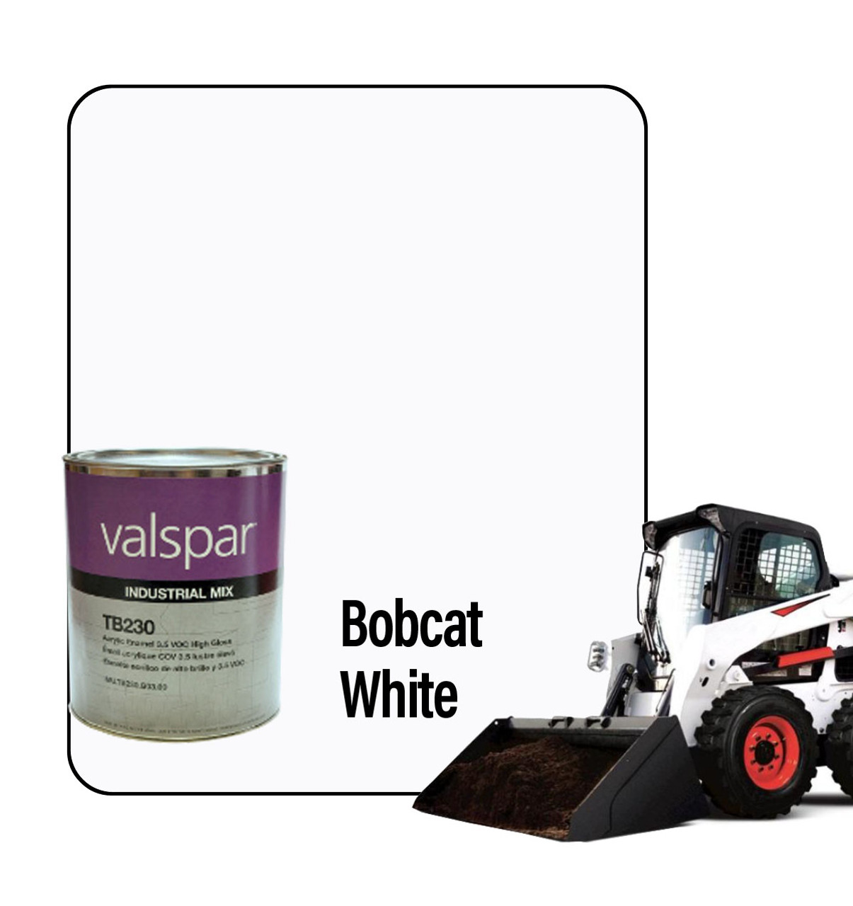 ProTouch Quart Bobcat White 6736642 Ready-to-Spray Paint Kit - TB230 Formula