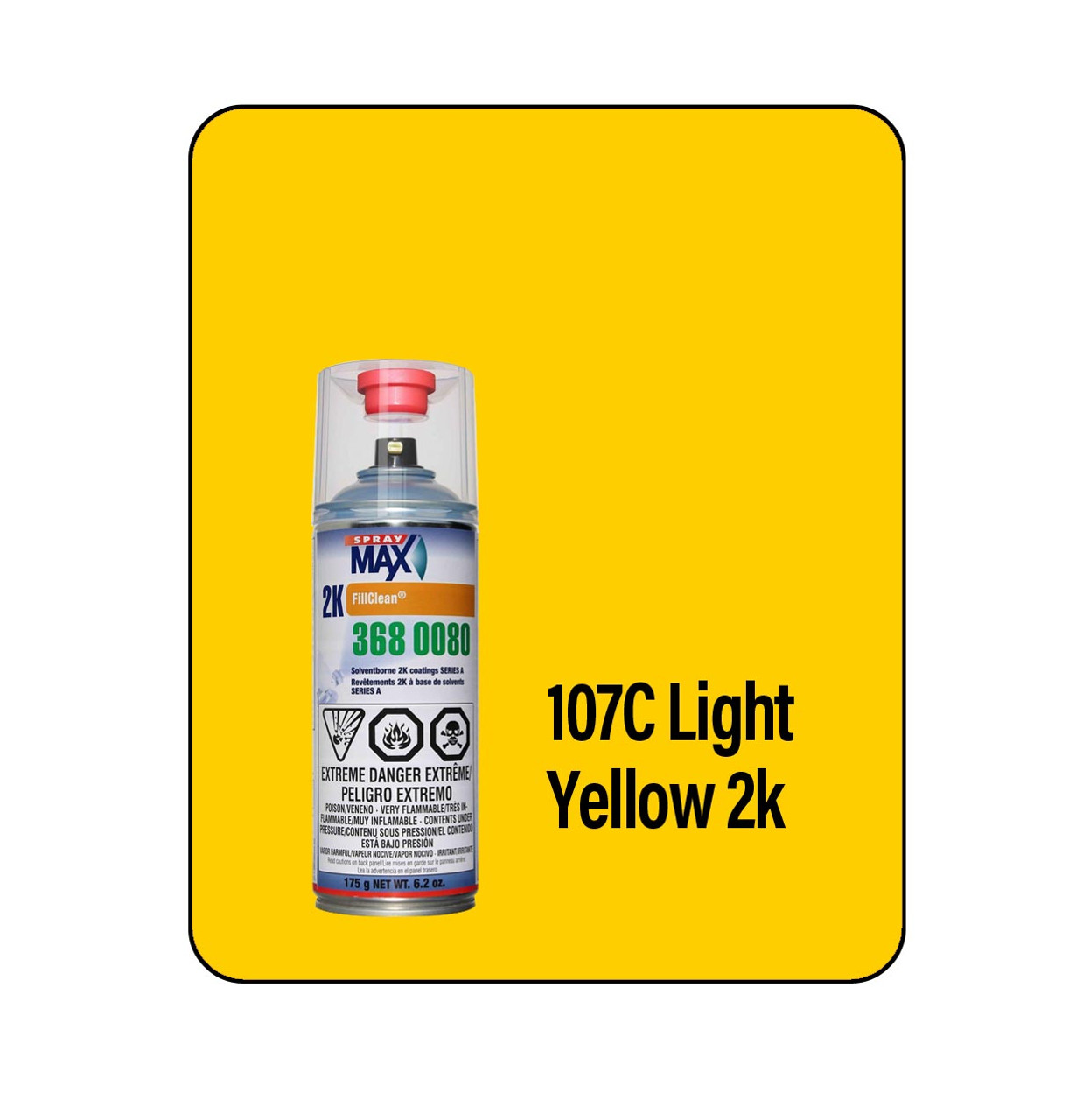 ProTouch Light Yellow 107C 2k Touch up Paint Spray - TB550 (3680080) ProTouch Light Yellow 107C 2k Touch up Paint Spray - TB550 (3680080)