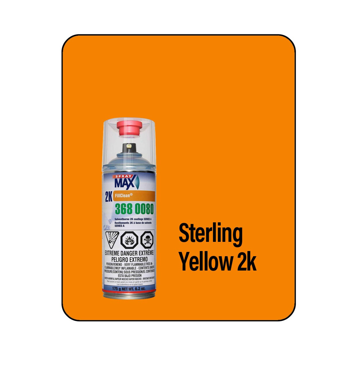 ProTouch Sterling Yellow 2k Touch up Paint Spray - TB550 (3680080) ProTouch Sterling Yellow 2k Touch up Paint Spray - TB550 (3680080)