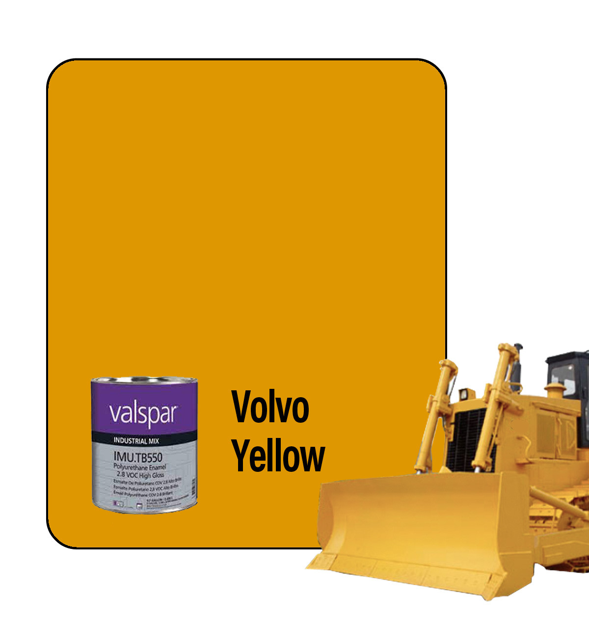 ProTouch Pint Volvo TB550 Yellow 18S1227 Ready-to-Spray Paint Kit