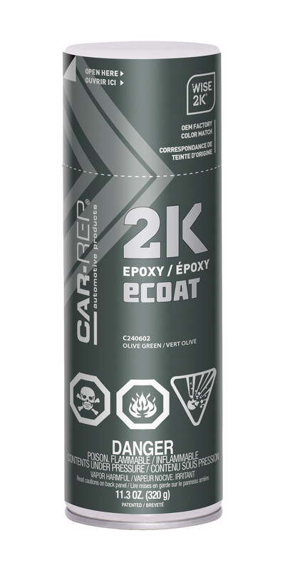 Car-Rep C240602 2K Epoxy eCoat DTM Olive Green