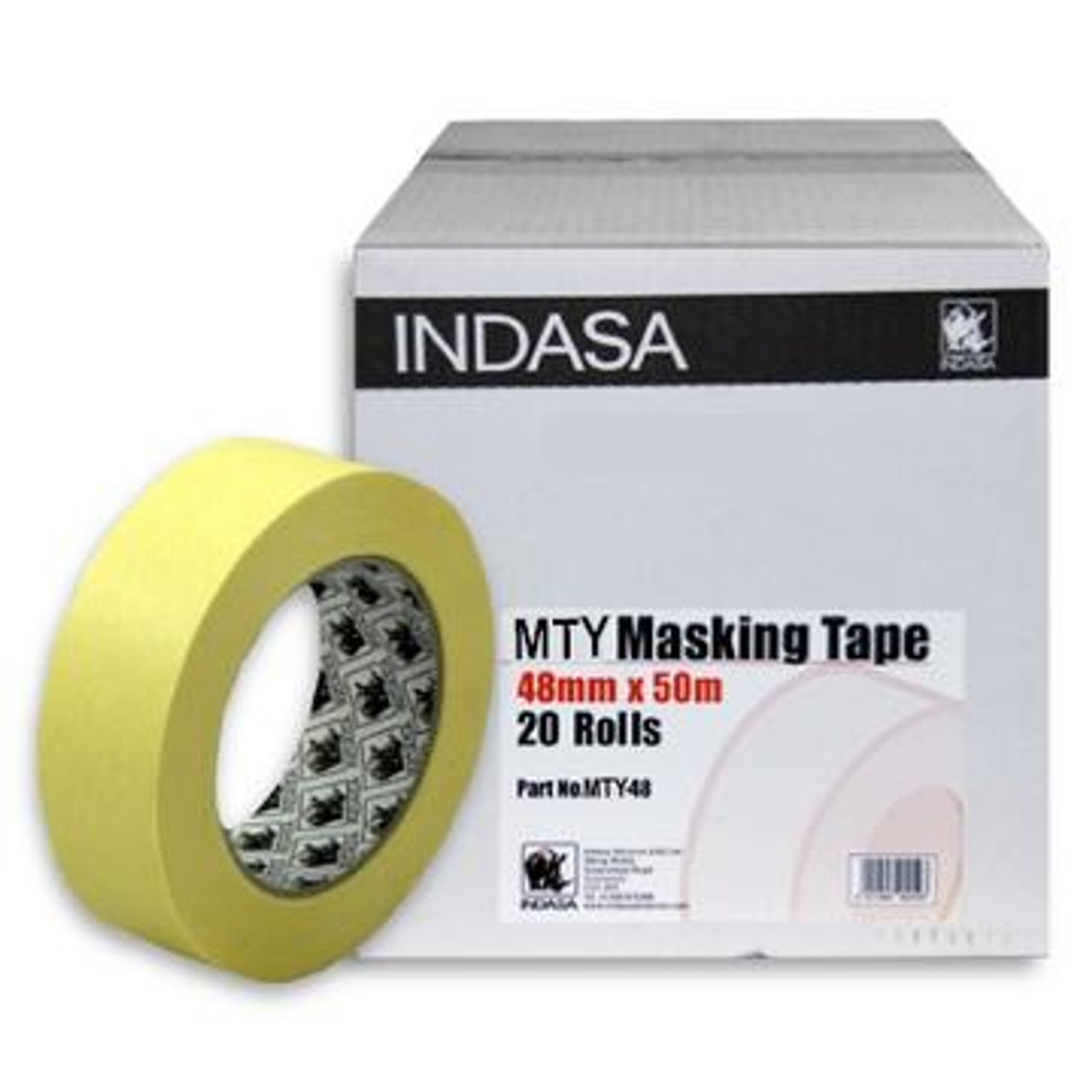Indasa 563199 MTY Masking Tape 2 x 50m 20/Case