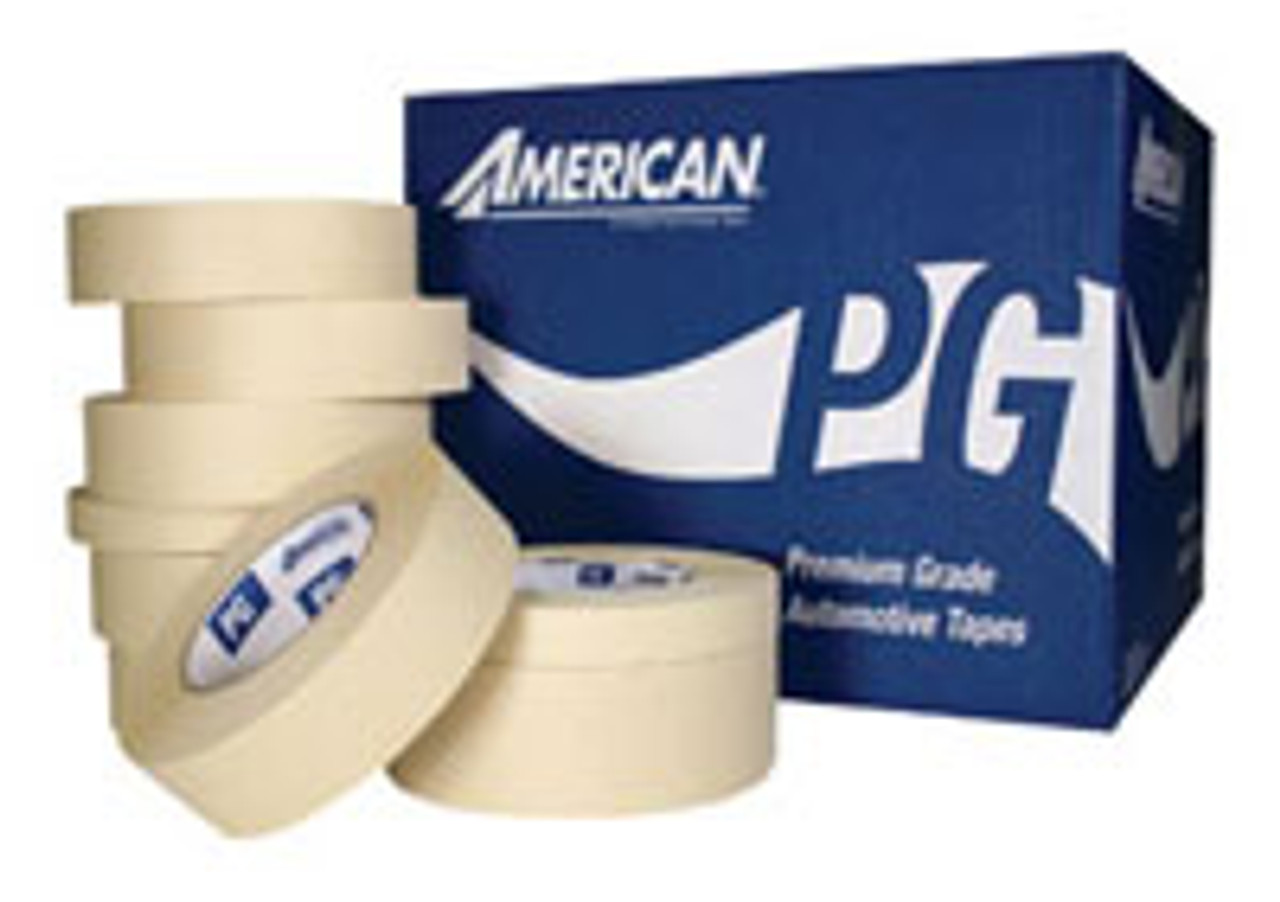 American Tape PG27-11/2 1-1/2" Premium Masking Tape 6/Sleeve