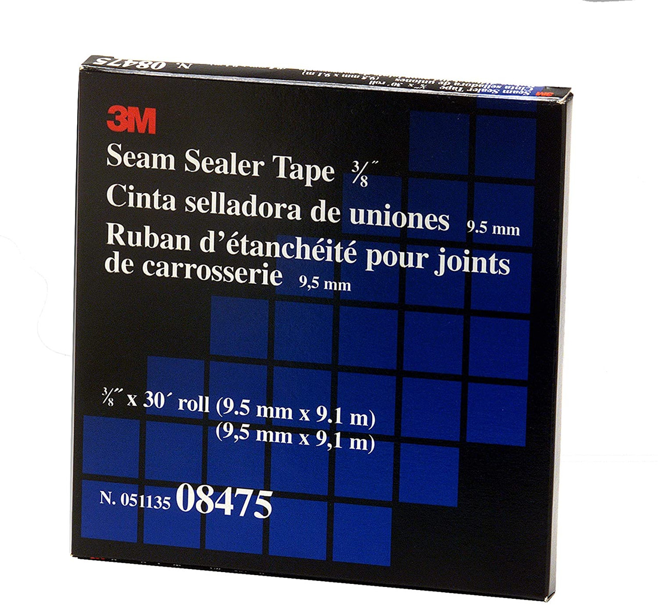 3M 08475 3/8' x 30' Seam Sealer Tape