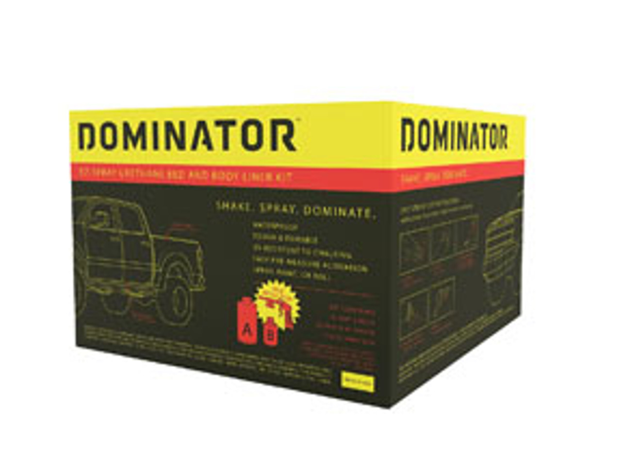 USC 2100-2 Dominator Tintable Urethane Truck Bed Liner Kit