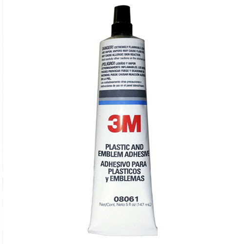 3M 08061 Plastic and Emblem Adhesive 5 oz Tube