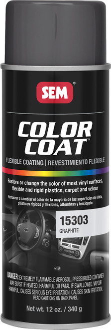 SEM 15253 Titanium Metallic Color Coat 12 oz