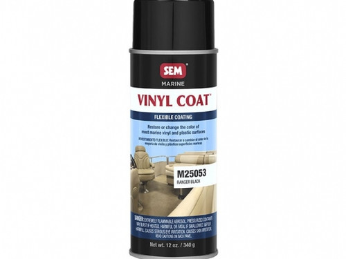 SEM M25053 Marine Vinyl Coat Ranger Black