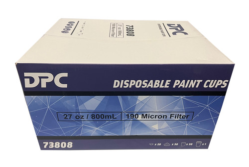 Unleashed DPC 73806 600mL Disposable Paint Cup Kit