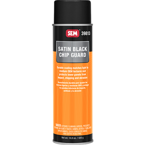 SEM 39813 Satin Black Chip Guard 20 oz Aerosol