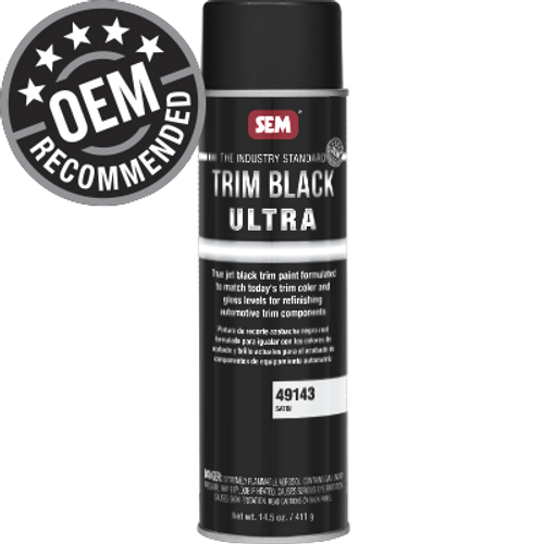 SEM 49143 Trim Black Ultra Paint Aerosol