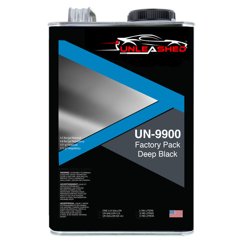 Unleashed UN-9900 Deep Black Basecoat Gallon