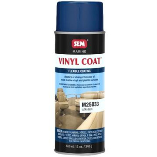 SEM M25033 Marine Vinyl Coat Ultra Blue 16 oz.