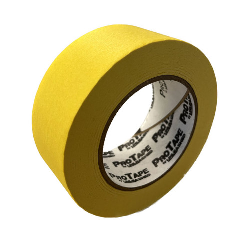 ProTape 6656 2 Masking Tape Yellow 48mm (2 Inch) x 55mm (60 Yards) Roll