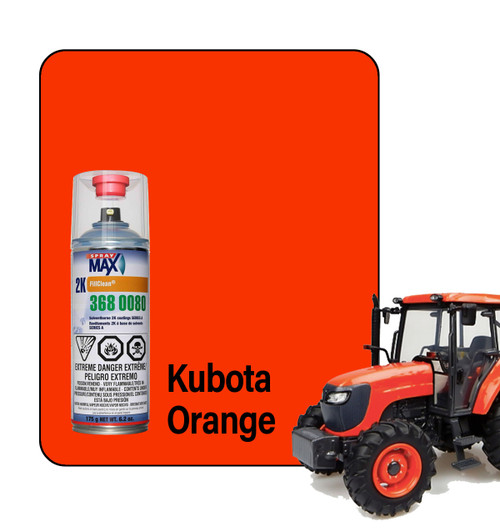 ProTouch Kubota Orange 2K Touch Up Paint Spray (OEM Code MP01049)