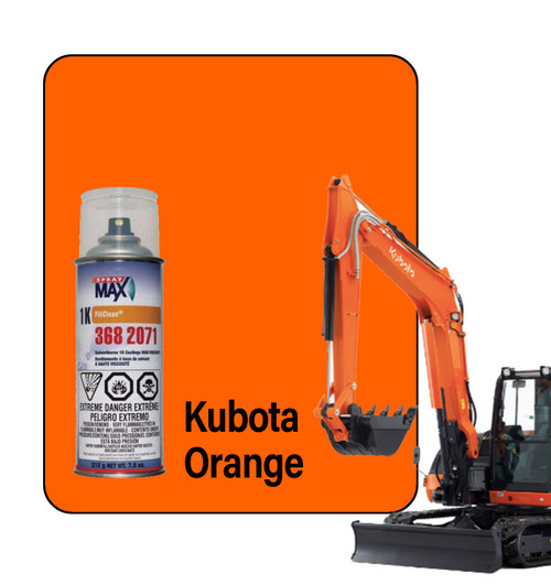 ProTouch Kubota Orange 2K Touch Up Paint Spray