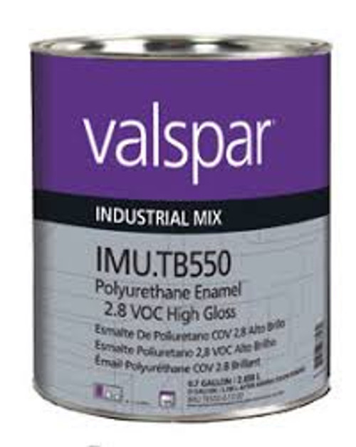 Valspar TB550 New Cat Yellow (Formula #108294580) Polyurethane Enamel High Gloss 2.8 Liter