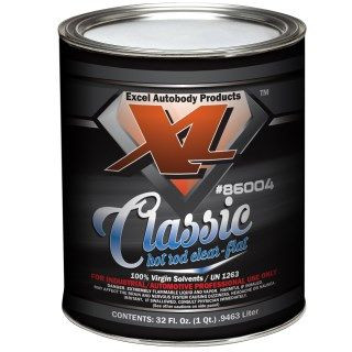 Excel 86004 Matte / Flat Clearcoat Quart