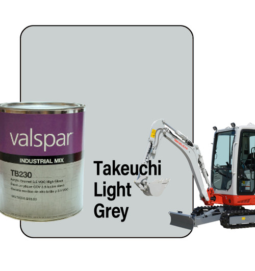 ProTouch Pint Takeuchi Light Grey OEM Code 740008LR / 433D1 Ready