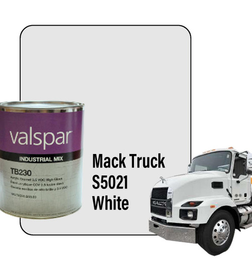 ProTouch Gallon Mack Truck White S5021 - Valspar TB230