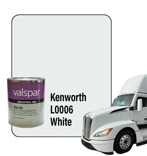 ProTouch Quart L0006EY Kenworth / Peterbilt White Ready-to-Spray Paint Kit - TB230 Formula