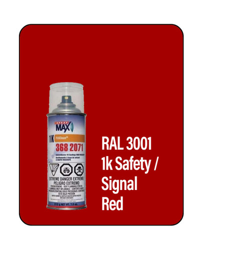 ProTouch RAL3001 Safety/Signal Red 1K Touch Up Paint Spray - TB230