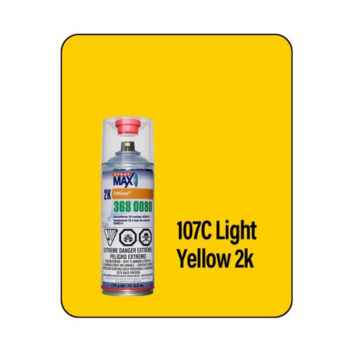 ProTouch Light Yellow 107C 2k Touch up Paint Spray - TB550 (3680080) ProTouch Light Yellow 107C 2k Touch up Paint Spray - TB550 (3680080)