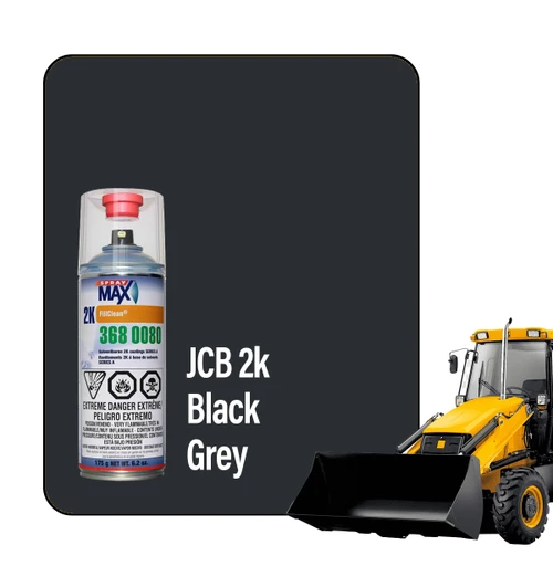 ProTouch JCB Black Grey RAL7021 2k Touch up Paint Spray - TB550 (3680080)