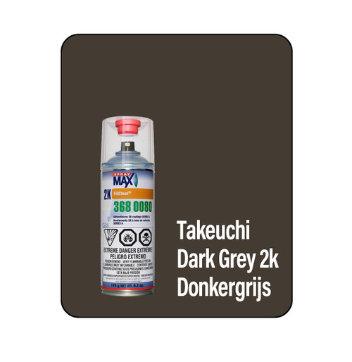 ProTouch Takeuchi Dark Grey 22100 (Donkergrijs) 2K Touch Up Paint Spray - TB550 (3680080)