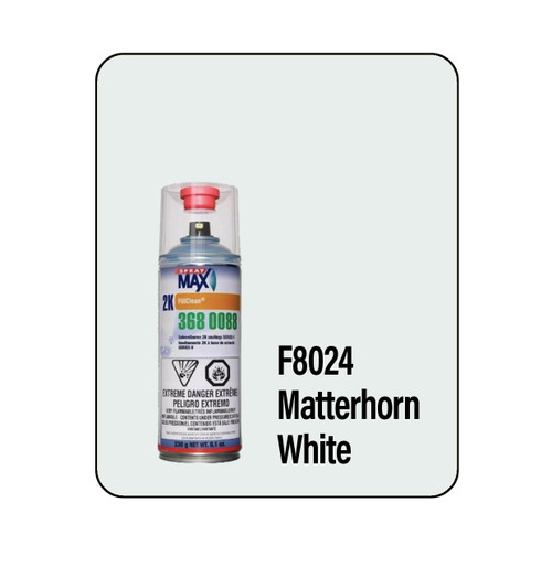ProTouch F8024 Matterhorn White Marine Hull 2k Touch Up Paint Spray - Motobase 8LV-2K (3680088)