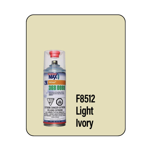 ProTouch F8512 Light Ivory Marine Hull 2k Touch Up Paint Spray