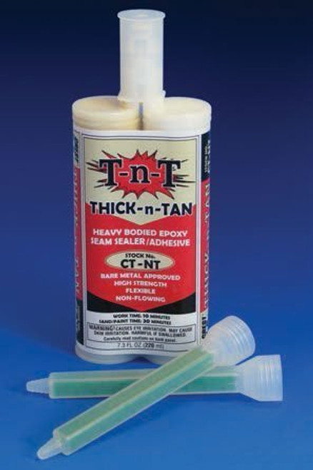 Crest CT-NT Thick-N-Tan Extra Heavy Body Seam Sealer Epoxy