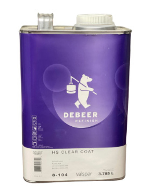 Debeer 8-104 HS Clear Coat Gallon