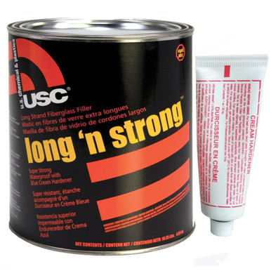 USC Cargroom Fiberglass Long Strand Body Filler (Quart) - 77050