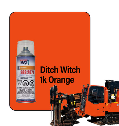ProTouch Ditch Witch Orange 1K Touch Up Paint Spray TB230