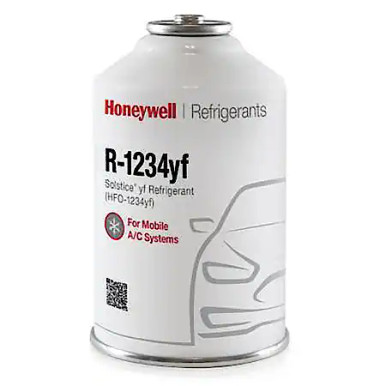 Honeywell HFO-1234yf R-1234yf4本セット Honeywell R1234YF Mobile Vehicle AC Refrigerant, Solstice