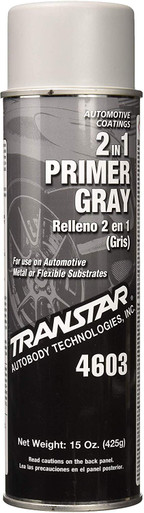 Transtar Self-Etching 1K Primer 20 oz Aerosol Can Gray 6193