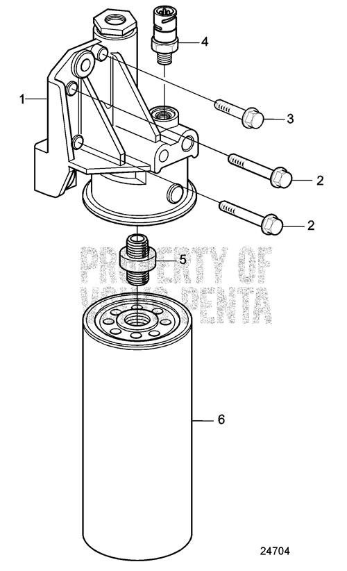Fuel Filter Housing(V2) Volvo Penta (20914974) McDurmon Distributing