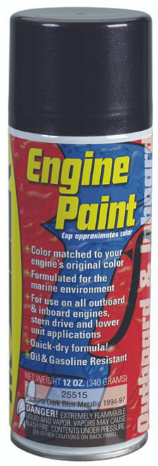 Volvo Penta White Engine Touch-Up Spray Enamel Paint 3810283