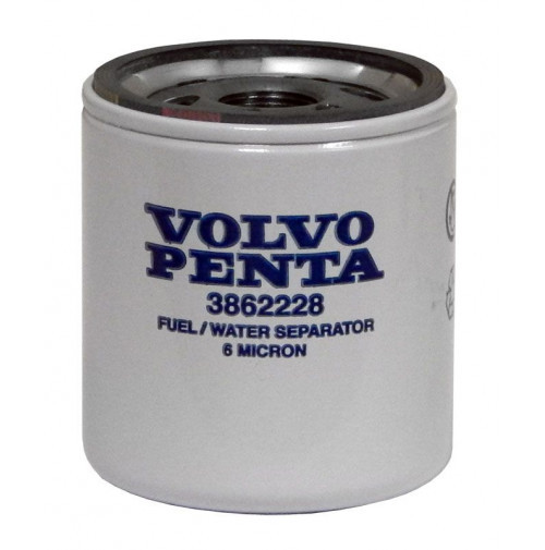 FUEL FILTER VOLVO/Evinrude, Johnson and Gale Outboard Motors 6 MICRON (3862228)